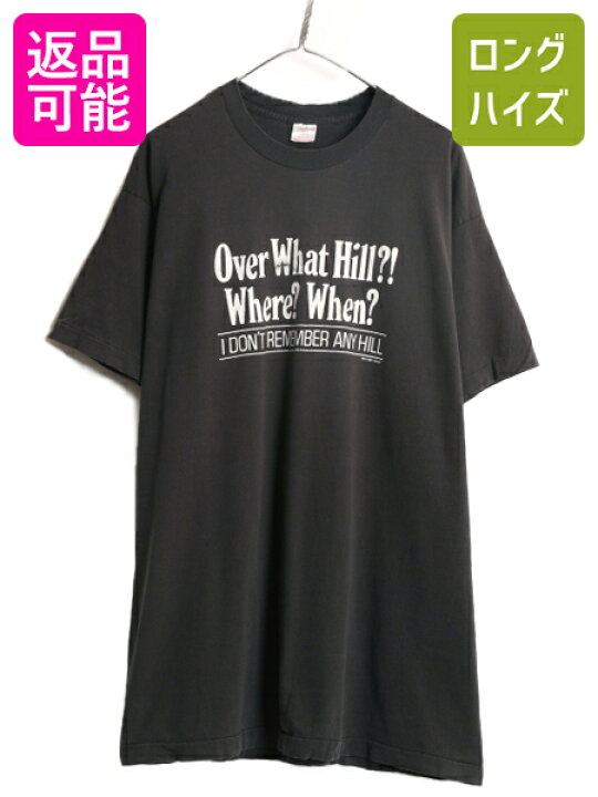 楽天市場】90s USA製 ジョーク メッセージ プリント 半袖 Tシャツ 