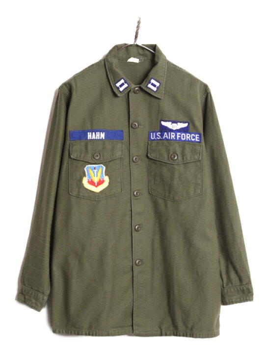 楽天市場】60s 69年製 米軍実物 US AIR FORCE コットン サテン 
