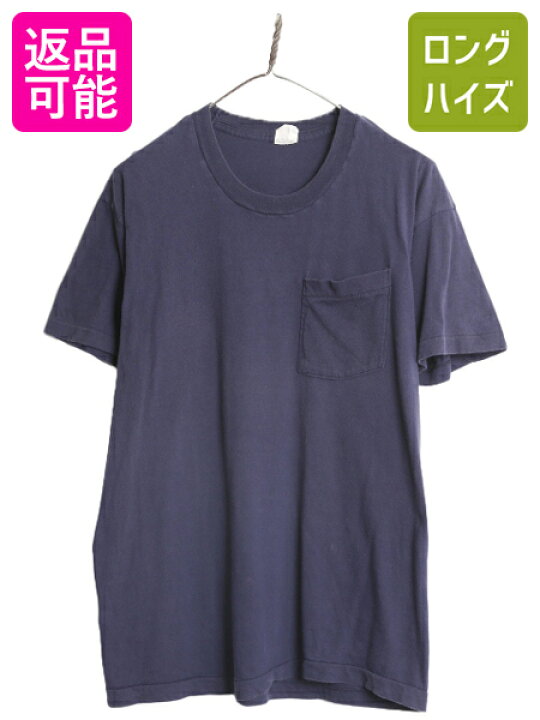 楽天市場】90s USA製 ポケット付き 無地 半袖 Tシャツ メンズ XL / 90 