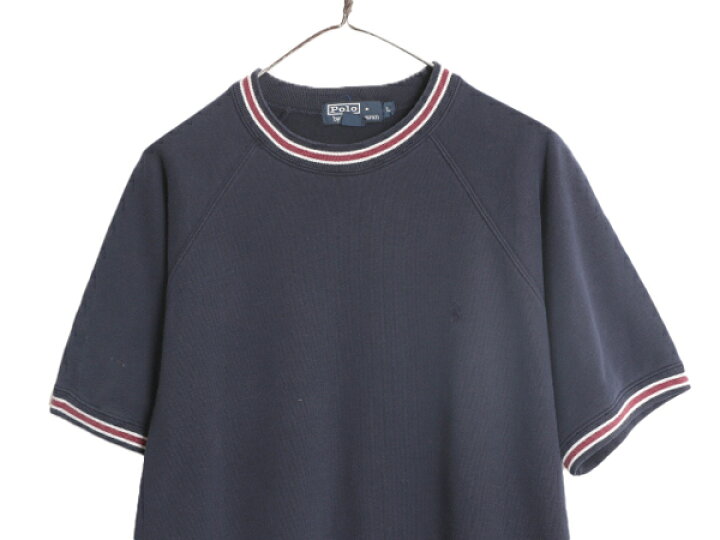 楽天市場】90s ポロ ラルフローレン 半袖 スウェット メンズ L 古着 90 