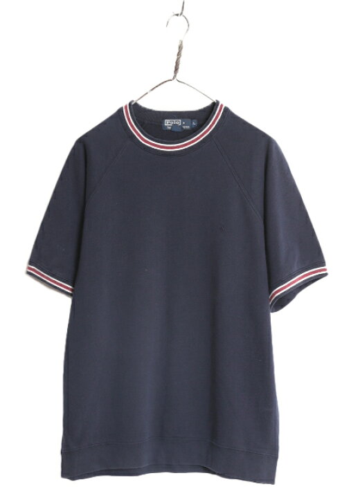 楽天市場】90s ポロ ラルフローレン 半袖 スウェット メンズ L 古着 90 