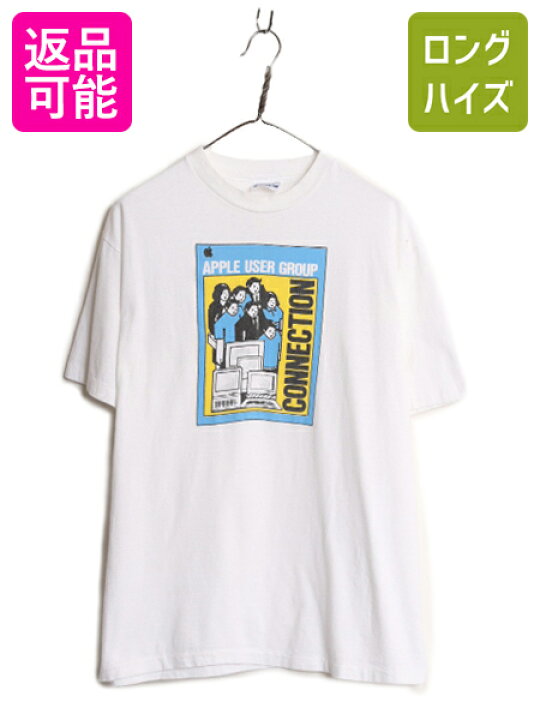 楽天市場】80s USA製 ☆ アップル グラフィック イラスト プリント T 