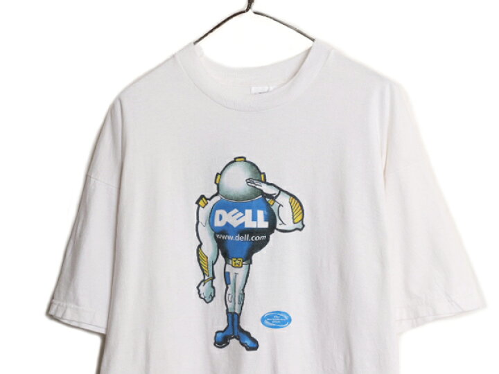 楽天市場】90s ☆ DELL キャラクター イラスト 両面 プリント Tシャツ 