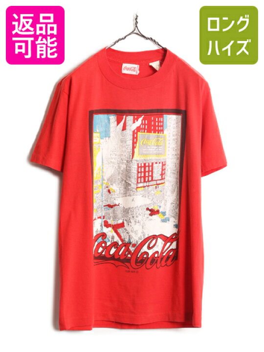 楽天市場】80s USA製 コカコーラ プリント 半袖 Tシャツ メンズ L 