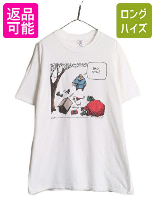 楽天市場】90s ジョーク キャラクター イラスト プリント 半袖 Tシャツ  