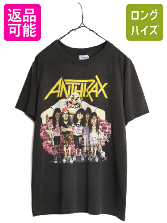 楽天市場】80s USA製 ☆ アンスラックス ツアー プリント Tシャツ 