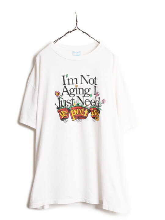 楽天市場】90s USA製 ジョーク イラスト プリント 半袖 Tシャツ メンズ