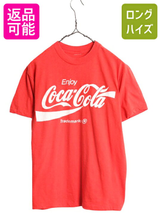 楽天市場】【5/12 最大半額SALE&P5倍!】 80s コカコーラ プリント 半袖 