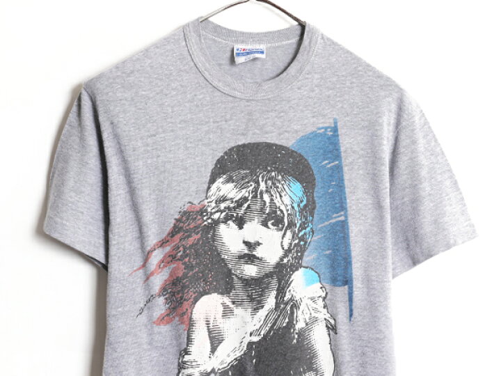 楽天市場】80s USA製 レ ミゼラブル イラスト 両面 プリント Tシャツ  