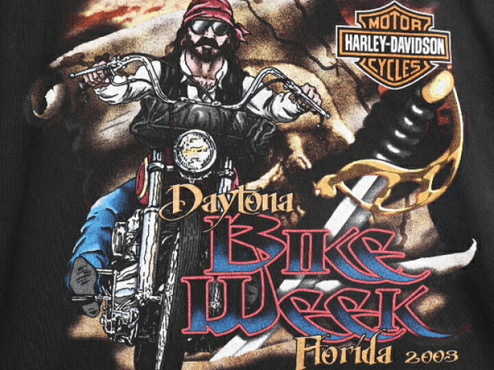 楽天市場】00s USA製 ハーレー ダビッドソン 両面 プリント Tシャツ  