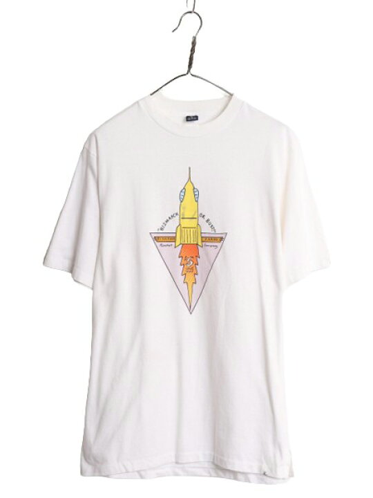 楽天市場】90s USA製 ランズエンド アート イラスト プリント 半袖 T 
