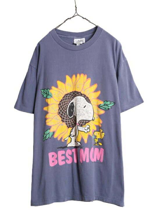 楽天市場】90s USA製 スヌーピー プリント Tシャツ メンズ レディース 
