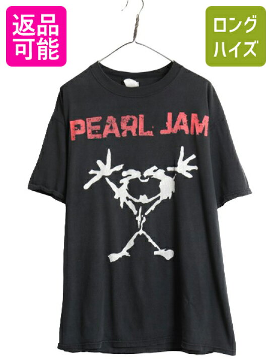 楽天市場】00s ☆ パールジャム ツアー イラスト プリント Tシャツ 