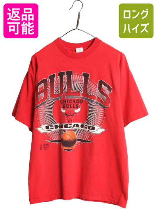 楽天市場】90s USA製 NBA オフィシャル ブルズ プリント 半袖 Tシャツ 