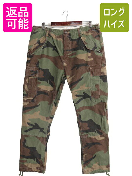 楽天市場】ポロ ラルフローレン 迷彩 カーゴ パンツ メンズ 35 30 古着 