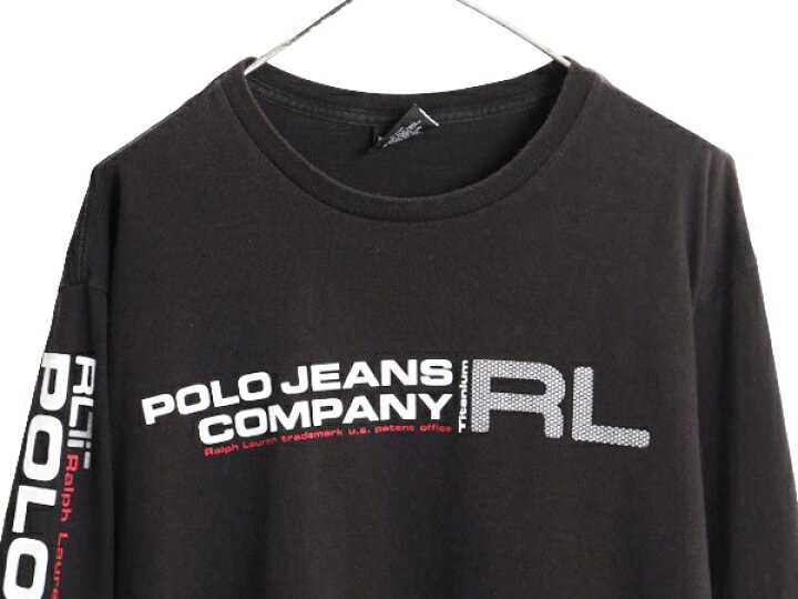 楽天市場】90s ラルフローレン プリント 長袖 Tシャツ メンズ XL / 90