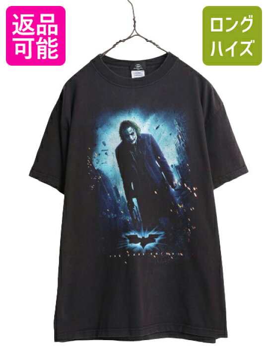 楽天市場】00s ☆ ダークナイト ジョーカー イラスト プリント Tシャツ 
