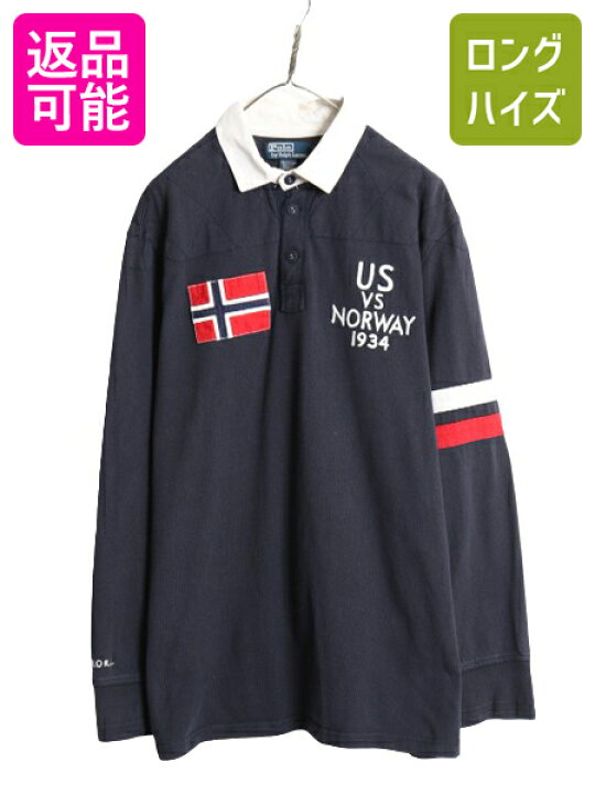 楽天市場】【8/4 最大半額&ポイント5倍!!】 90s ノルウェー 代表 ポロ 