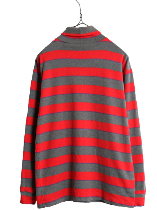 楽天市場】90s USA製 OLD GAP ボーダー タートルネック 長袖 Tシャツ 