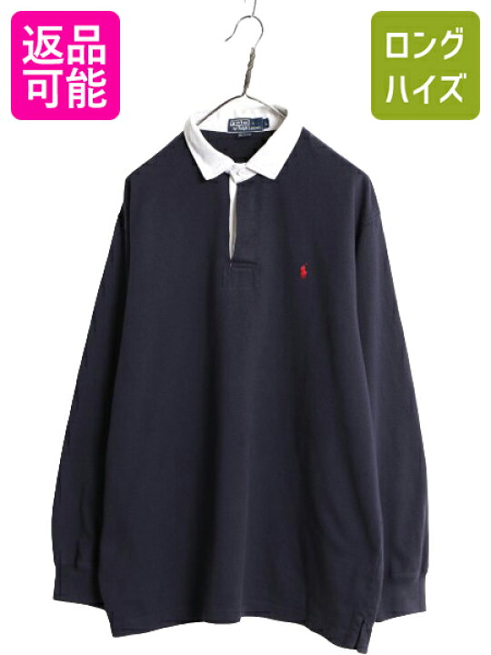 楽天市場】90s ポロ ラルフローレン 長袖 ラガー シャツ メンズ L / 90 