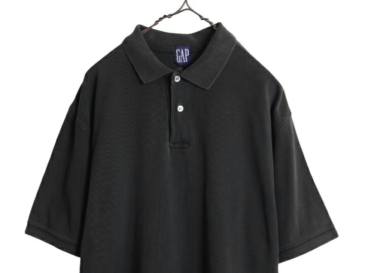 楽天市場】90s OLD GAP 無地 鹿の子 半袖 ポロシャツ メンズ M 古着 90 