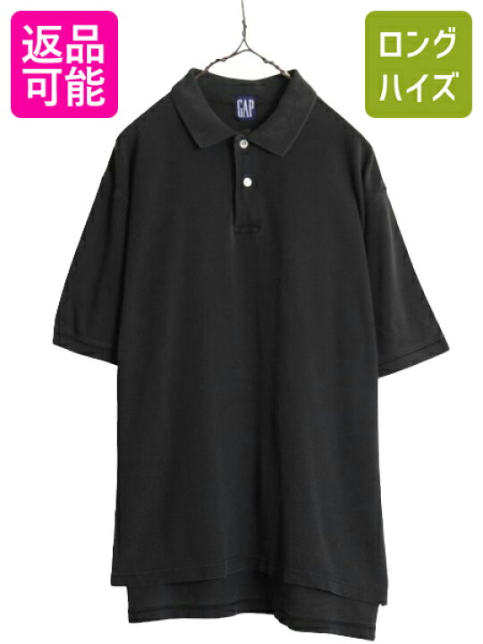 楽天市場】90s OLD GAP 無地 鹿の子 半袖 ポロシャツ メンズ M 古着 90 