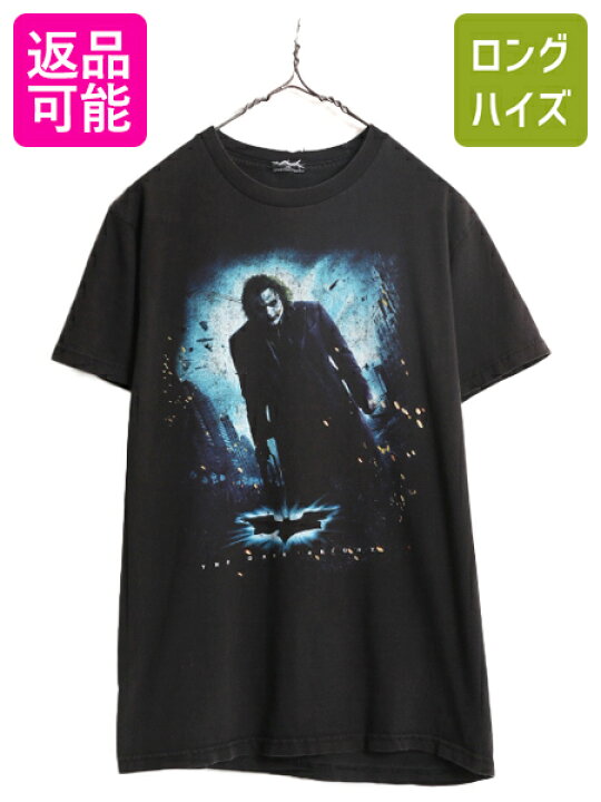 楽天市場】00s ☆ ダークナイト ジョーカー イラスト プリント Tシャツ  