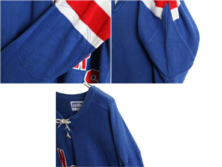 楽天市場】70s NHL オフィシャル COSBY レンジャーズ アイスホッケー  