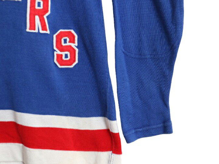 楽天市場】70s NHL オフィシャル COSBY レンジャーズ アイスホッケー  
