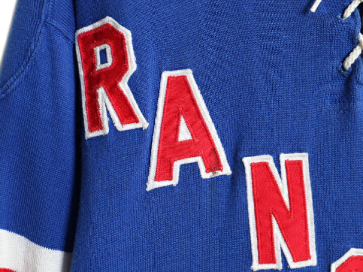 楽天市場】70s NHL オフィシャル COSBY レンジャーズ アイスホッケー  