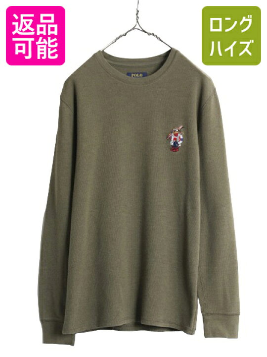 楽天市場】ポロベア ポロ ラルフローレン サーマル 長袖 Tシャツ 