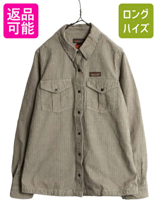 USA古着 Patagonia パタゴニア ワークシャツ 長袖シャツ /アウトドア 