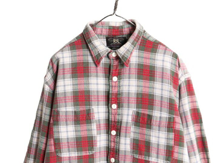 楽天市場】90s 初期タグ RRL ラルフローレン チェック ヘビー 