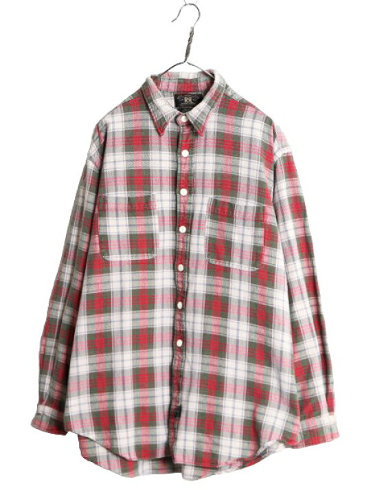楽天市場】90s 初期タグ RRL ラルフローレン チェック ヘビー 