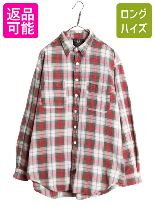 楽天市場】90s 初期タグ RRL ラルフローレン チェック ヘビー  
