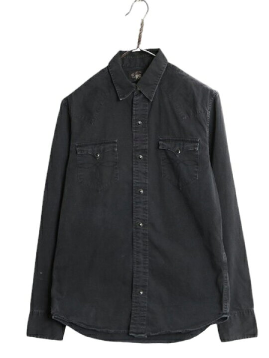 楽天市場】RRL ラルフローレン 長袖 ウエスタン シャツ メンズ S 