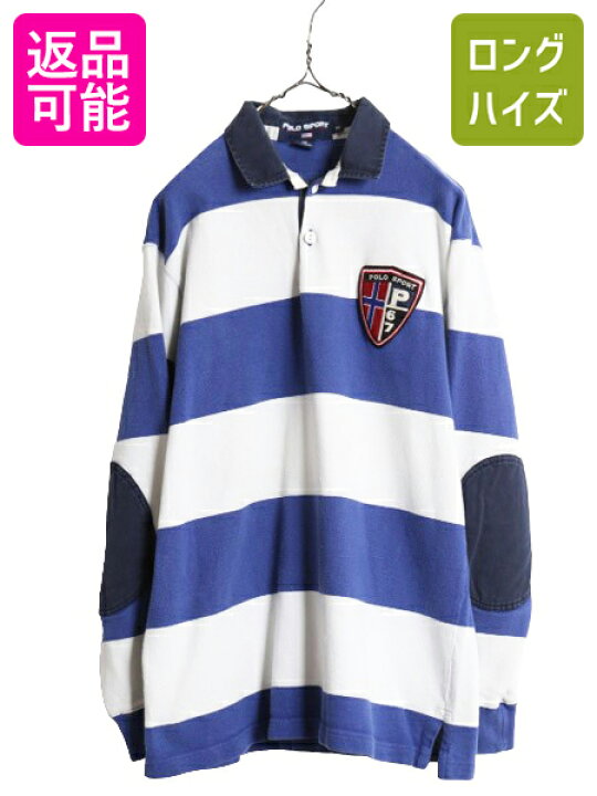 楽天市場】90s ポロスポーツ ラルフローレン ワイド ボーダー 長袖 
