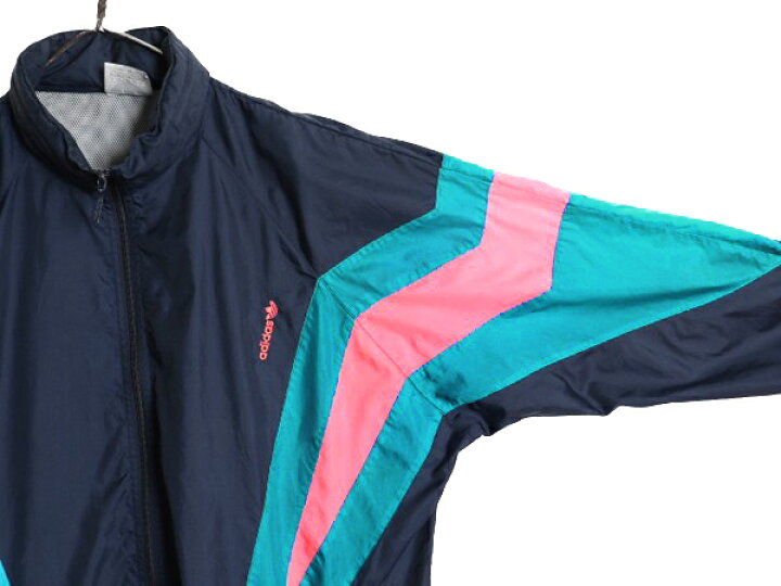 楽天市場】80s アディダス ナイロン ジャケット メンズ XL / 古着 
