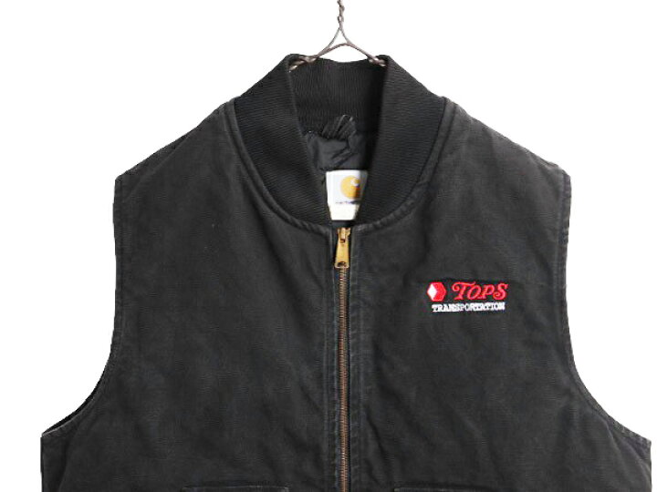 楽天市場】90s USA製 カーハート 中綿 ダック ベスト メンズ XL 古着 