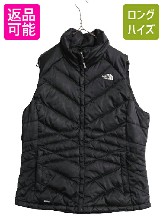 THE NORTH FACE ダウンジャケット/ダウンベスト S 黒 【古着】【中古  