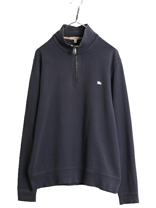 楽天市場】バーバリー ロンドン ハーフジップ スウェット メンズ XL 