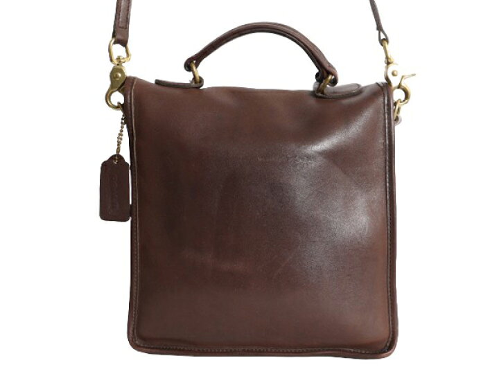 楽天市場】USA製 オールドコーチ 本革 レザー 2WAY レザーバッグ COACH  