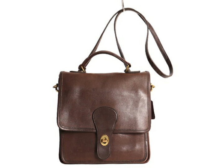 楽天市場】USA製 オールドコーチ 本革 レザー 2WAY レザーバッグ COACH  
