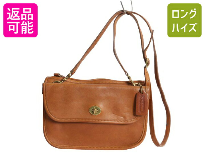 楽天市場】USA製 オールドコーチ 本革 レザー ショルダーバッグ COACH  