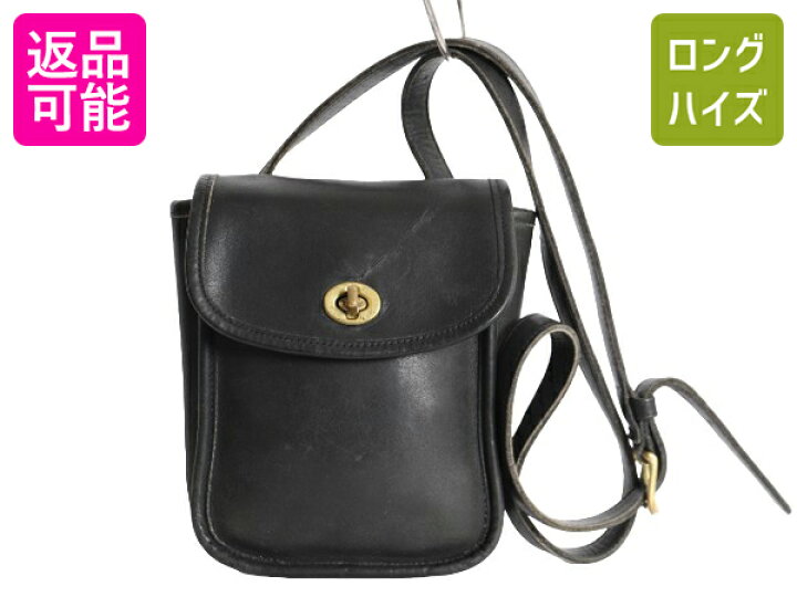 楽天市場】オールドコーチ 本革 レザー ショルダーバッグ / COACH  