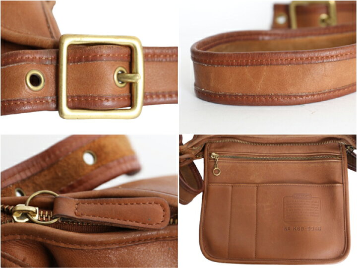 楽天市場】USA製 オールドコーチ 本革 レザー ショルダーバッグ  