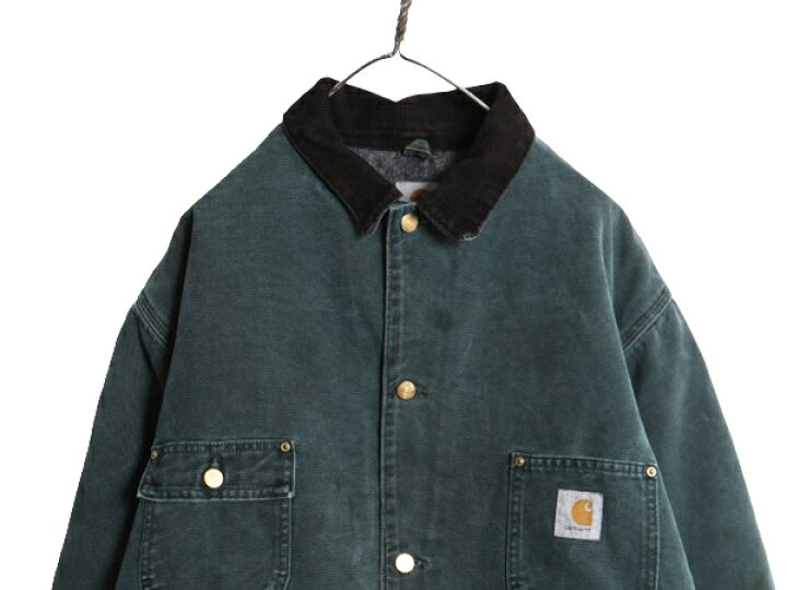 楽天市場】90s USA製 カーハート チョア コート メンズ XL / オールド 
