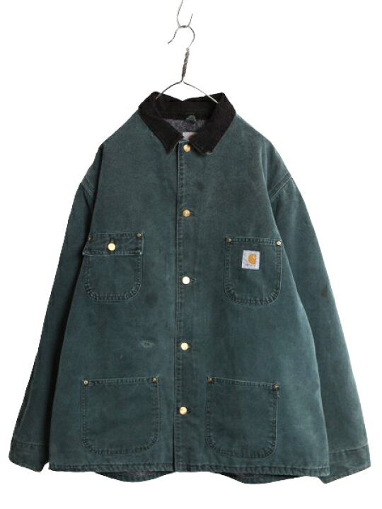 楽天市場】90s USA製 カーハート チョア コート メンズ XL / オールド  