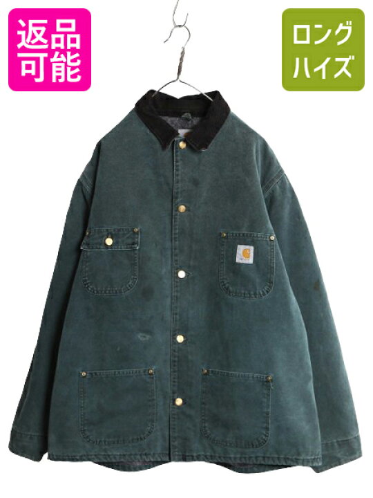 楽天市場】90s USA製 カーハート チョア コート メンズ XL / オールド 