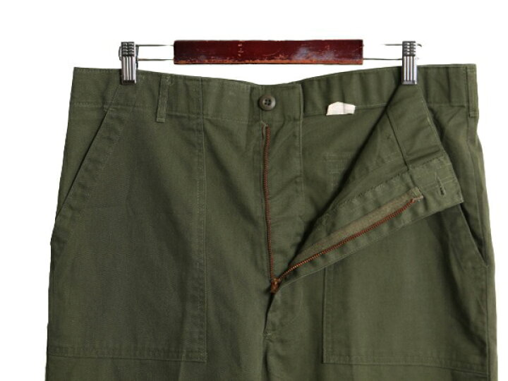 楽天市場】70s US ARMY 米軍実物 US ARMY ベイカー パンツ 36 33 